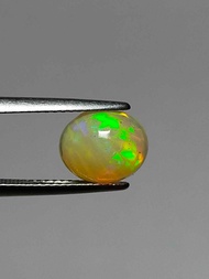 พลอย โอปอล เอธิโอเปีย ธรรมชาติ ดิบ แท้ ( Natural Opal Ethiopia ) หนัก 1.95 กะรัต
