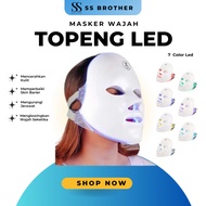 LED Mask PDT Light 7 Colors Led Mask Photon Therapy Facial Care Tool Facial Beauty Charging Use