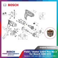 Original Bosch Field Spare Parts Bosch GSB 600 No. 2 Stator Posts