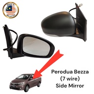 Perodua Bezza (7 Wire ) Side Mirror With Signal Lamp