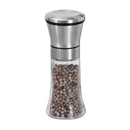 Wadinatashop Leten Pepper Seed Grinder Spices Pepper Mill Grinder 120ml - 9179- Silver