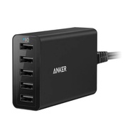 Anker PowerPort 5 USB Charger HUB 40W - Black