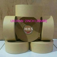ready Lakban air / gummed tape 2inch x 100m murah