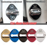 4pcs Honda Stainless Steel Car Door Lock Cover for Civic Jazz Fit Spirior Accord Vezel Brio Shuttle Cr-V City Hr-V Accessories