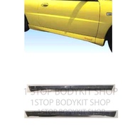 proton satria side skirt fiber (fiberglass) skirt lip bodykit