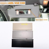 VOVOVOLVO S60L V40 V60 Sun Visor Makeup Mirror Lamp Cover Sun Visor Cover