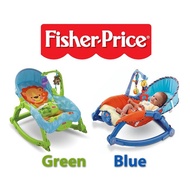 Fisher Price Newborn to Toddler Portable Rocker Swing Chair Infant Bouncer Buaian Multif