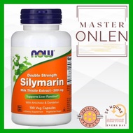 Now Double Strength Silymarin Milk Thistle 300mg 100 Capsules Usa