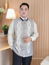 MODERN BARONG PURE EMBROIDERED BARONG TAGALOG CALLADO FOR MEN