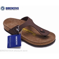 Birkenstock Gizeh classic matte brown cork slippers 34-46
