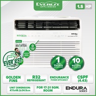 Everest Endura 1.5HP Inverter Window Type Aircon/ Full Dc/Top Discharge/Wide Airflow/ Remote Control