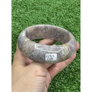 60mm sakura agate bangle