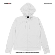 Airsm UV Protection Jacket - Flexy White Jacket