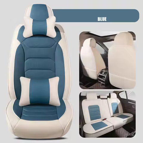 Universal Full Set Car Seat Covers For Audi A3 A4 B6 B7 B8 B9 A6 4F C5 C6 A7 Q2 Q3 Q5 Q2L 100 Luxury