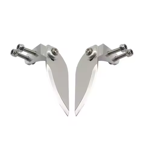 55*21mm RC Model Boat Water Knife Turn Fins for 60-75cm Electric / Nitro Power Remote Control Boats 