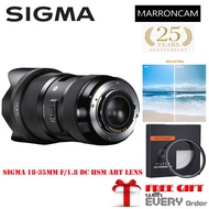 Sigma 18-35mm f/1.8 DC HSM Art Lens for Canon EF (APD)