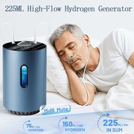 [Factory Shipping] LED Display Hydrogen Inhaler 225ml High Flow PEM Technology Hydrogen Generator 99