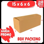 Cardboard 15x6x6 A1 Packing Olshop Box 15x6x6 Bottle box 15x6x6 Bottle box packaging Zigma Shop