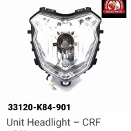 33120-k84-901 Original Crf 150 L Headlight Unit Headlight or Reflector Rare Item