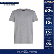 Tommy Hilfiger เสื้อยืด ผู้ชาย รุ่น MW0MW33202 P91 - สีเทา ทรง Slim Fit