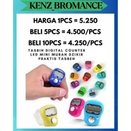 KENZ MINI DIGITAL TASBIH MINIMALIST TALLY COUNTER/ LED FINGER TARAWIH DZIKIR/ COUNTING TOOL/