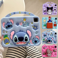 For Samsung Tab A9 A11 8.7'' A9+ A11+ A9 Plus 11.0'' Portable Liquid Silicone Shockproof Case Expand