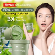 FEALI Green Tea Clay Mask Masker Wajah Green Tea Pore Clean Clay Mask - 100gr