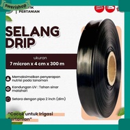 7 micron 4 cm 300 meter Drip Hose Irrigation Hose - Equivalent to 3/ 4 inch Pipe Promo