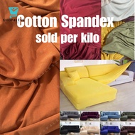 Shop4Less | Plain Cotton Spandex Fabric Per Kilo Stretchy