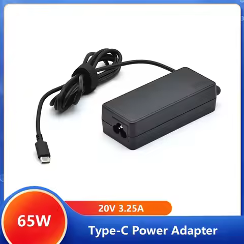 NEW Type-c Power Adapter Laptop Charger 20V 3.25A 65w for Lenovo Thinkpad X1 Carbon X270 X280 T580 P