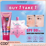 LBLS Rose Sunscreen SPF90+ Isolation Cream Moisturizing Oil Control