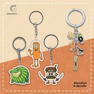GANTUNGAN ANOMALI BRAINROT/AKSESOSORIS ANOMALI BRAINROT KEYCHAIN VIRAL ANOMALI KEYCHAIN