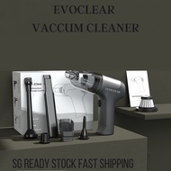 SG Stock Handheld Vacuum Cleaner with Blower and Air Pump Keyboard Vacuum Air Duster for Home/Car Wet and Dry 车载吸尘器 吹尘