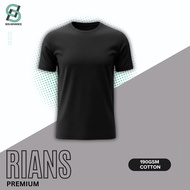 [RIANS] T-Shirt Cotton Kosong Dewasa A