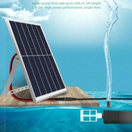【Bestselling】Solar Water Pumping System 9V 6W/10W Panel 5V DC Pump 240L/H with 2M Tubing