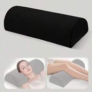 1pc 6.69*17.72*3.35inch Semi-Circular Ergonomic Leg Pillow Cushion, Washable Cover, Suitable For Leg