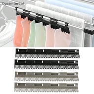 [DMT] 2 PCS Rod Sock Rack, Clothes Hanger Suitable For Drying Socks, Towels, Underwear And Small Clo