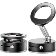 BISART Vacuum Magnetic Car Phone Holder – 360° Rotatable, Reinforced 96LBS Suction Cup Mount Compati