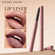[Ready Stock Goods Same Day Delivery] YOUNG VISION 8 Color Lip Liner Matte Lipstick Rotating Lip Lin