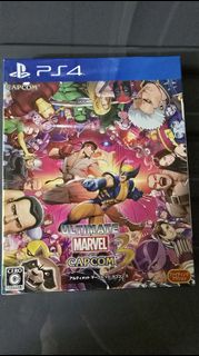 全新日版未開封PS4  Ultimate Marvel Vs Capcom 3