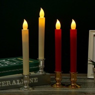 New Year LED Candle Flameless Light Electronic Candlelight Wedding Church Prayer Decoration