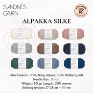 SANDNES GARN Knitting Yarn - ALPACA SILKE