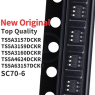 5PCS TS5A3157DCKR TS5A3159DCKR TS5A3160DCKR TS5A4624DCKR TS5A63157DCKR SC70-6 JA JC JK JW J7 chip ic