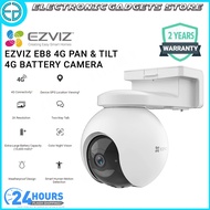 Ezviz EB8 4G 2K 3MP Outdoor Wireless Security Pan & Tilt CCTV Camera GPS Battery Powered Two Way Tal