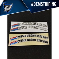 HRC CUTTING WHEEL STICKER