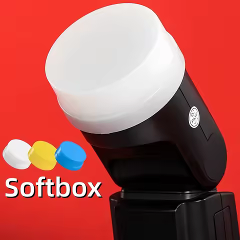 Camera Flash Diffuser Soft Light Case for Godox V860II V850 TT685II TT600 AD100Pro AD200Pro V1 Lux J