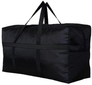雜乜鋪 - 超大收納行李袋 適用於旅行 黑色 超大號 大型旅行行李袋