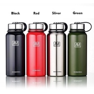 Large Capacity Stainless Seel Thermos Flask Outdoor Portable Sports Vacuum Water Bottle Insulated Cup