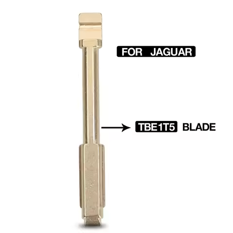 jingyuqin 10PCS Car Key Blade TBE1T5 Blank Uncut Blank Blade For Jaguar XJ-6(X300) XK(X100) XJ-S(XJ5
