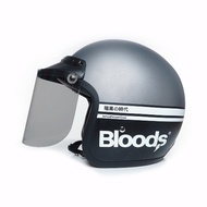 Bloods Helmet Reckless Silver